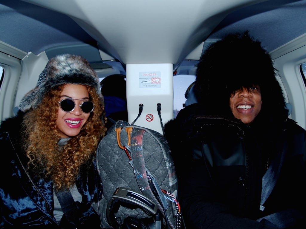 Beyonce and Jay Z's Holiday Pictures in Iceland