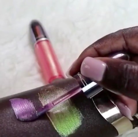 MAC Grand Illusion Lip Gloss Swatches