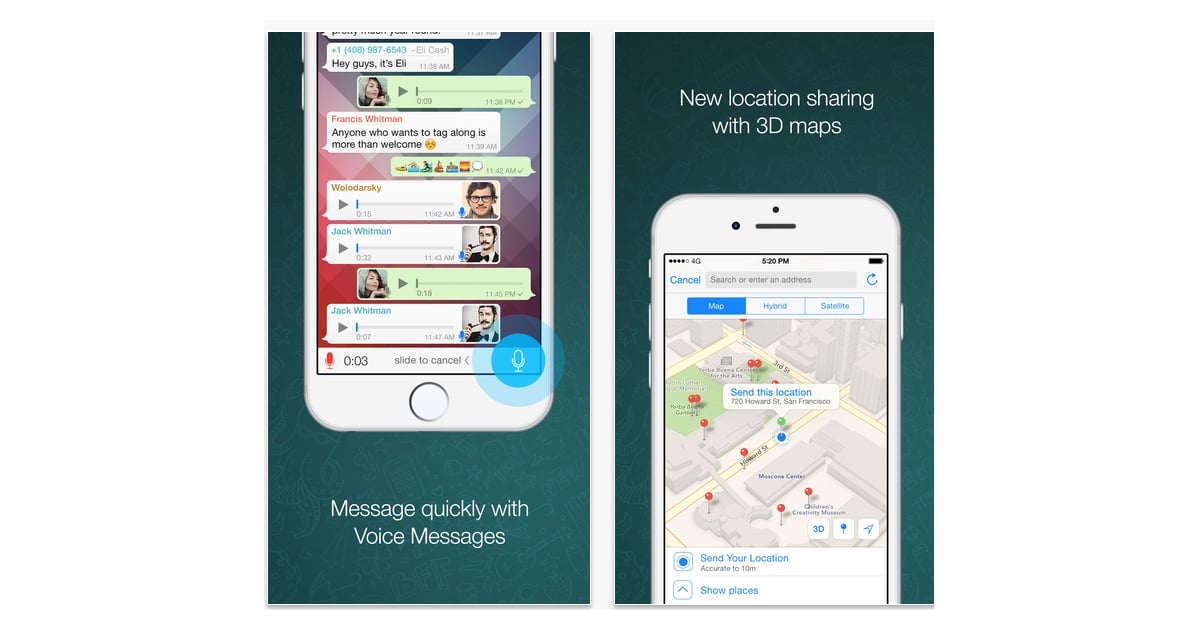 To get in touch back home. Best Travel Apps POPSUGAR Tech Photo 13