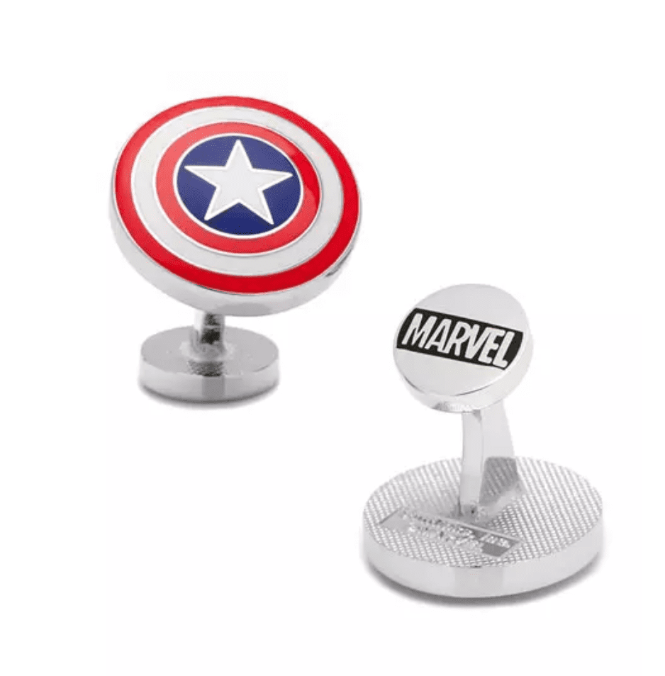 Cufflinks Inc. Captain American Shield Cuff Links
