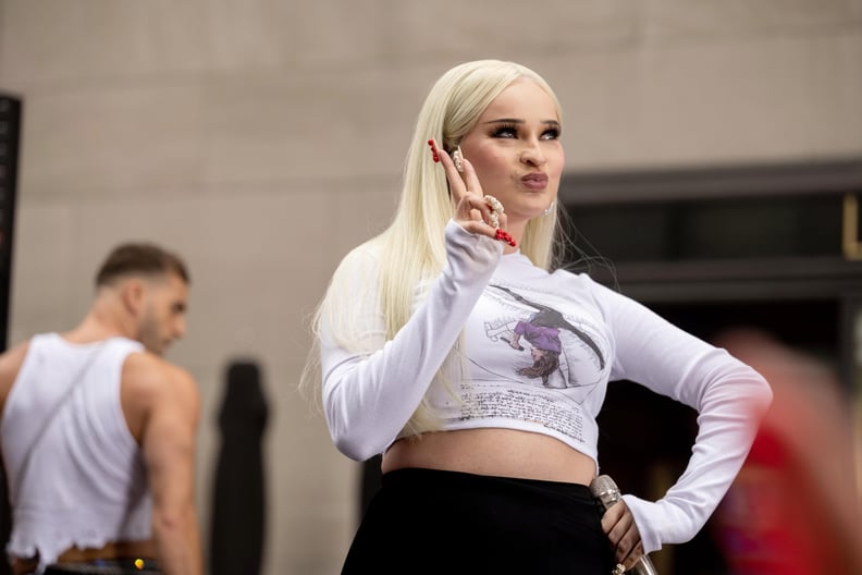 TODAY -- Pictured: Kim Petras on Friday, June 23, 2023 -- (Photo by: Nathan Congleton/NBC via Getty Images)