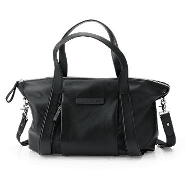 leather diaper bag