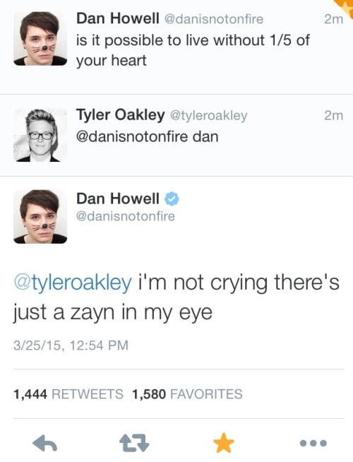 "Oh, Dan."
