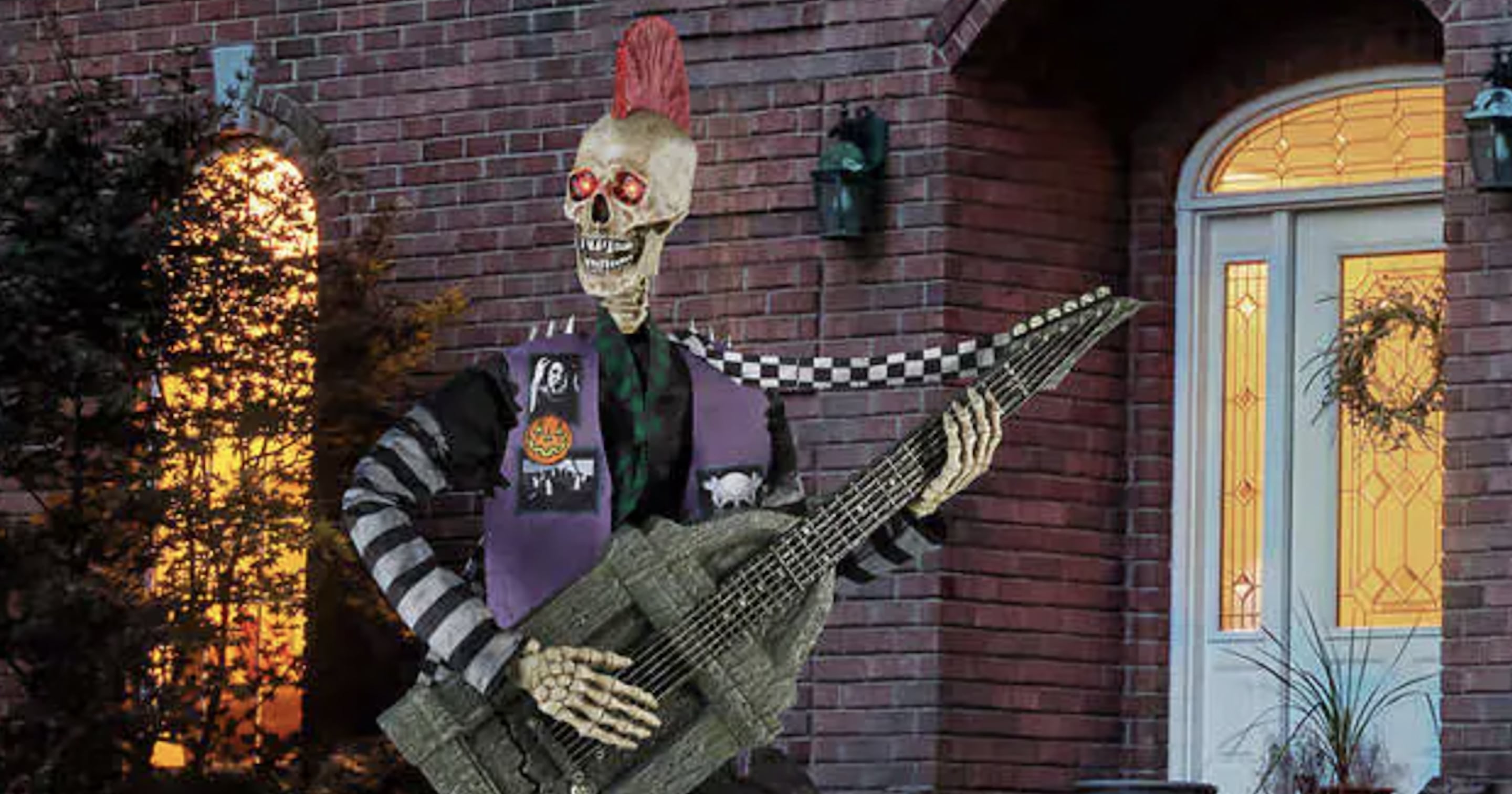 Shop Costco’s New 6-Foot Punk Rocker Skeleton Before He Goes on Tour