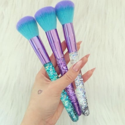 Cosmic Brushes Glitter Makeup Brushes