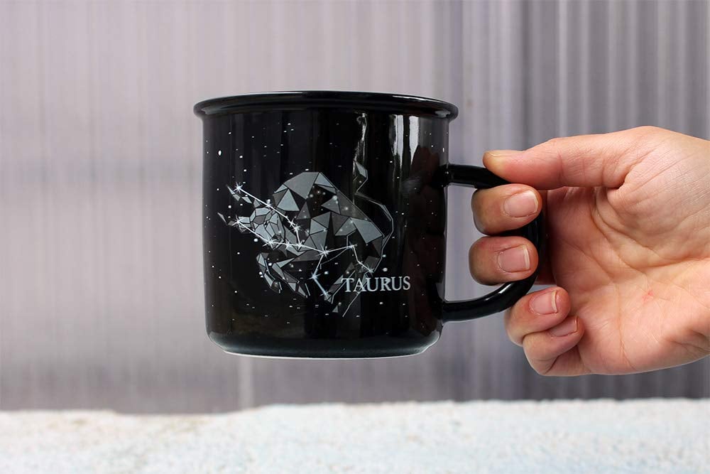 Stargazer Taurus Astrology Camp Mug