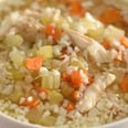 An Easy Recipe For Slow-Cooker Chicken and Cauliflower Rice Soup