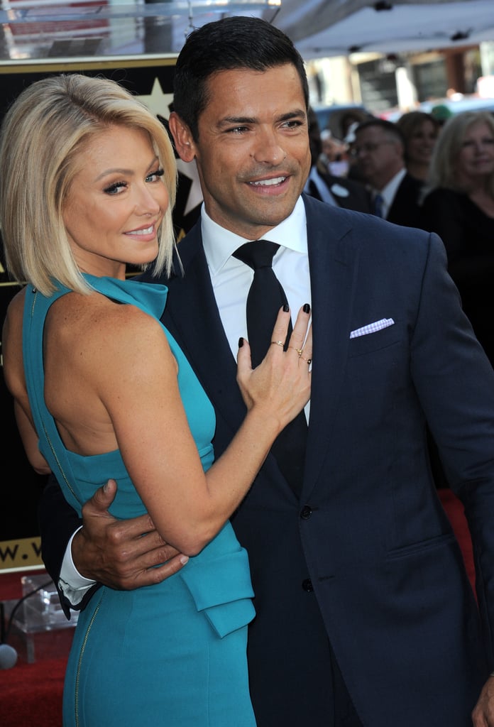 Kelly Ripa Hollywood Walk of Fame Pictures