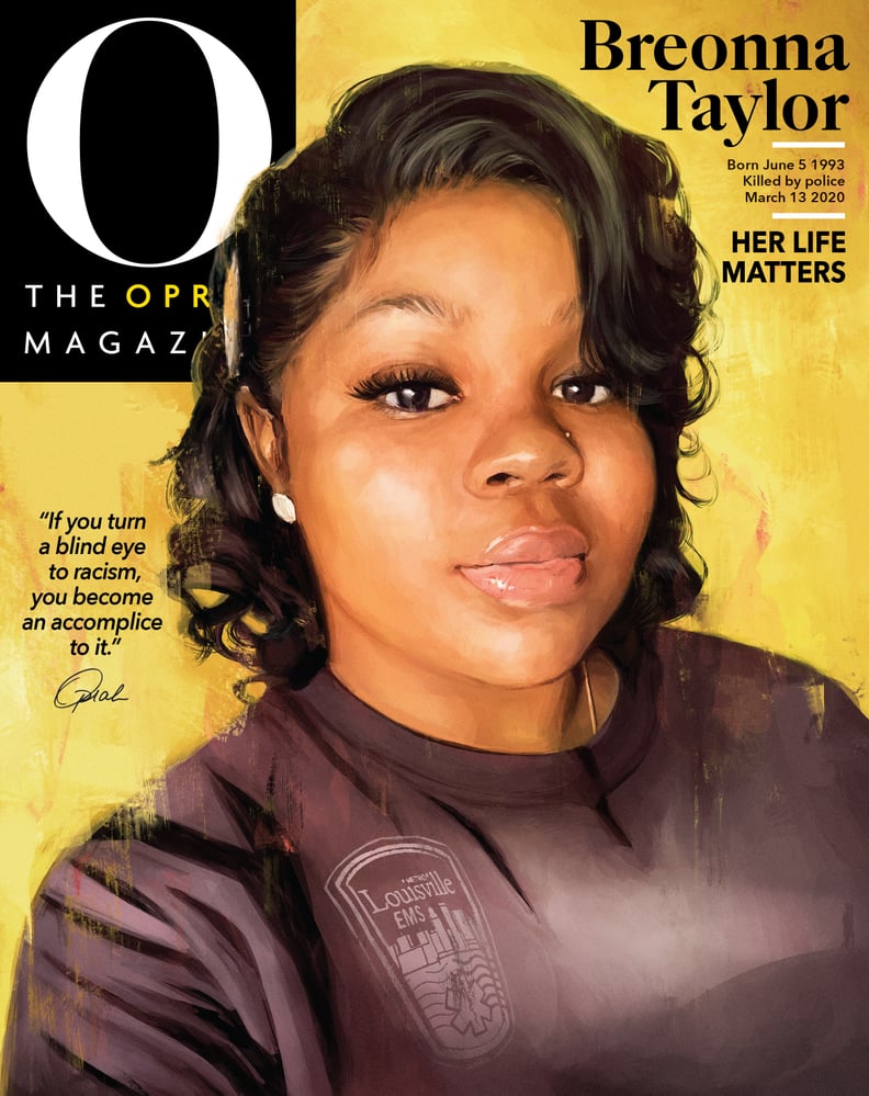 《奥普拉杂志》2020年9月的封面亚历克西斯·富兰克林