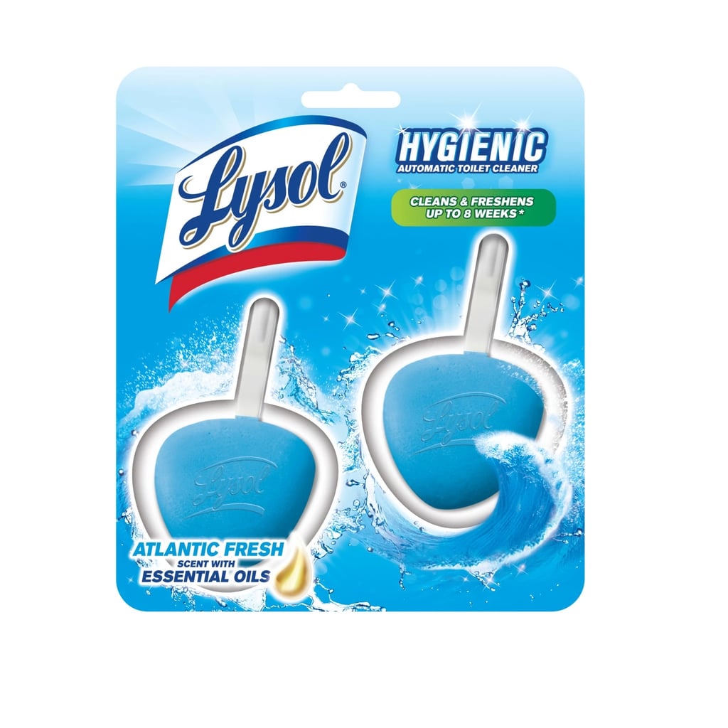 Lysol Spring Waterfall No Mess Automatic Toilet Bowl Cleaner Cleaning