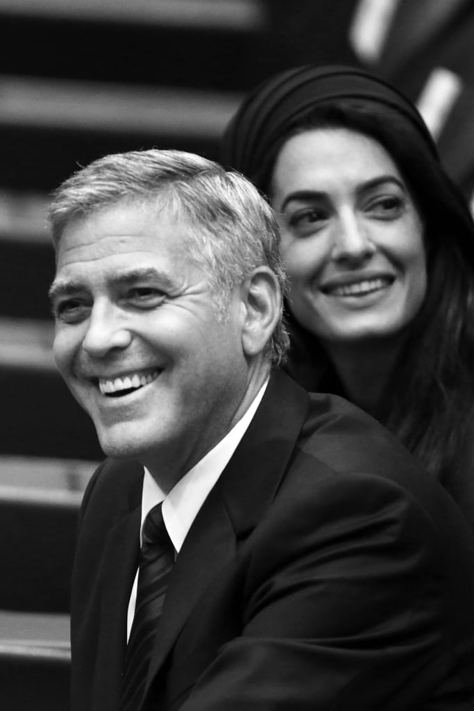 George and Amal Clooney | Black-and-White Photos