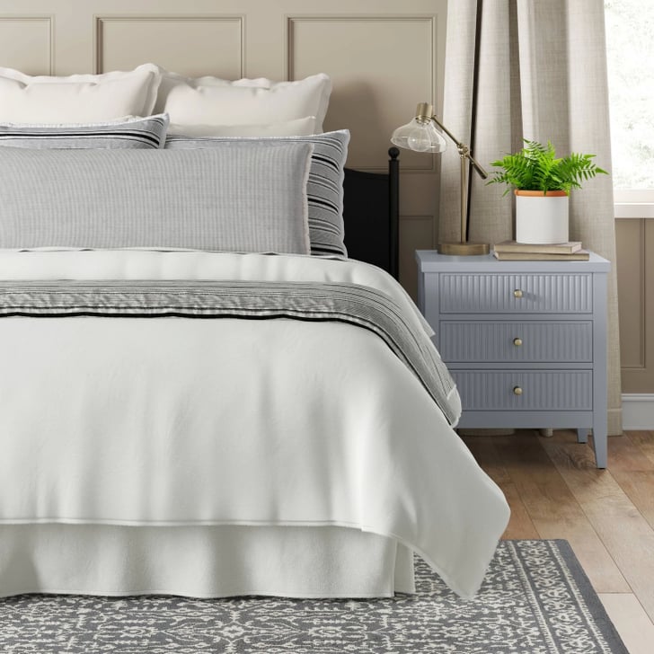 Wrentham Beadboard Farmhouse Three Drawer Nightstand | The ...