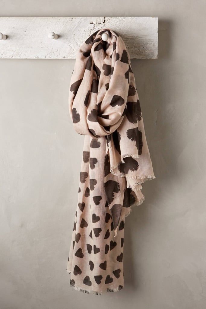 Scattered Hearts Scarf ($148)