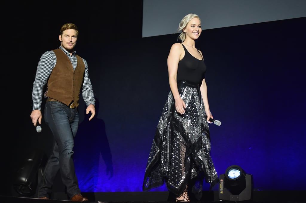 Jennifer Lawrence Altuzarra Skirt at CinemaCon 2016