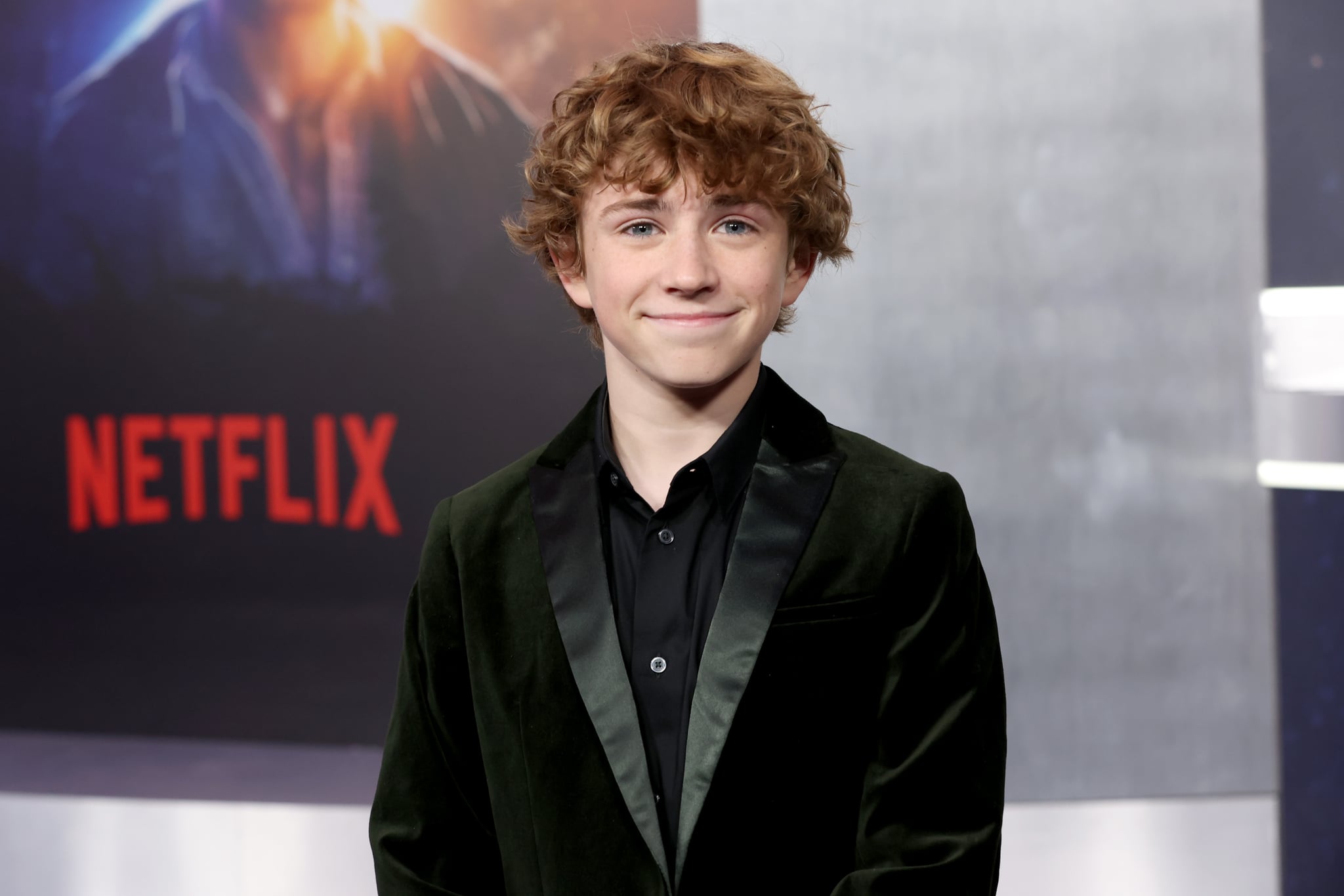 NEW YORK, NEW YORK - FEBRUARY 28: Walker Scobell attends The Adam Project World Premiere at Alice Tully Hall on February 28, 2022 in New York City. (Photo by Monica Schipper/Getty Images for Netflix)