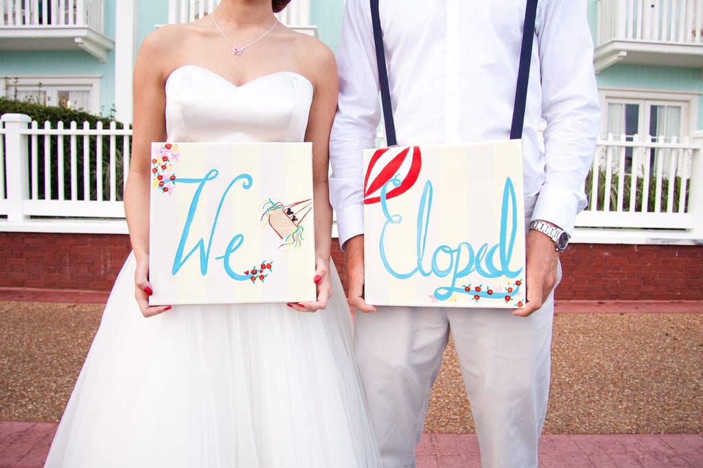 Disney World Elopement Styled Shoot
