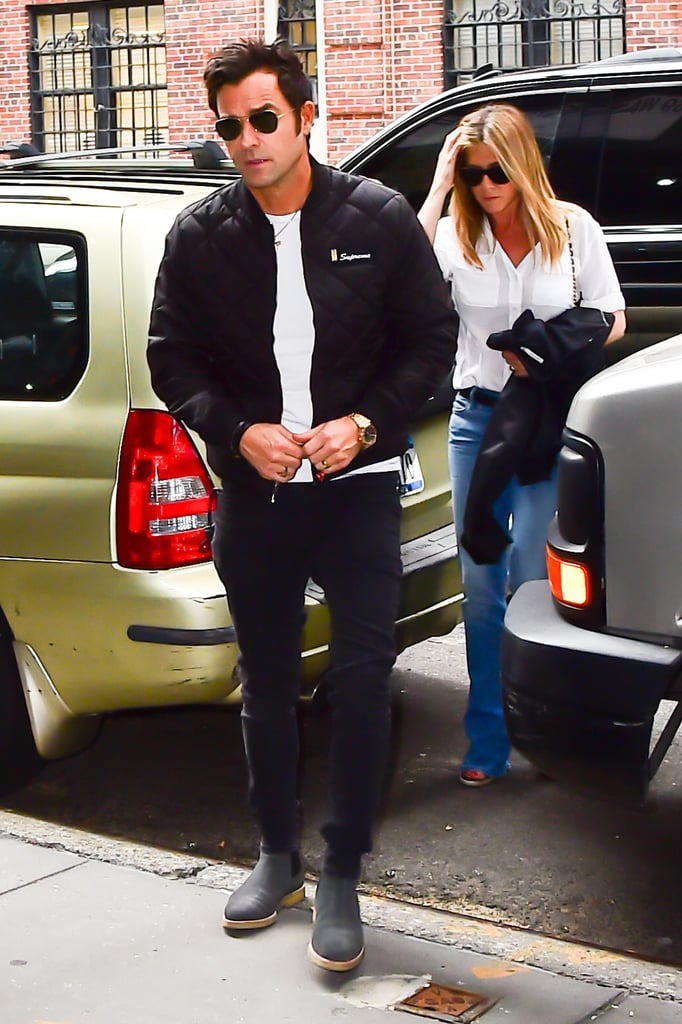Jennifer Aniston With Justin Theroux in NYC September 2016