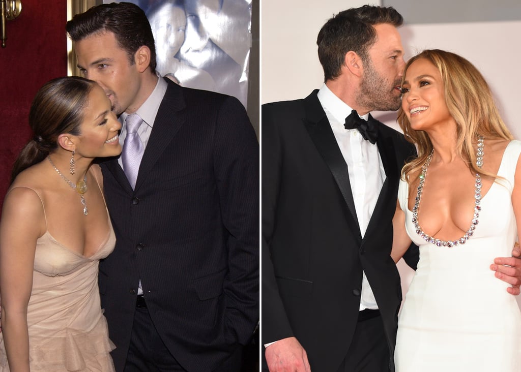 Jennifer Lopez Ben Affleck's Red Carpet Debut, Then and Now