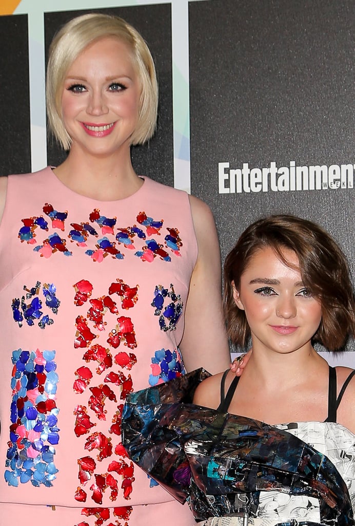 Gwendoline Christie and Maisie Williams Pictures