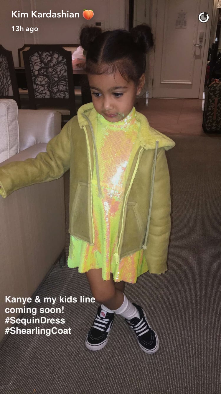 If You Recall, Kim Kardashian and Kanye West Launched a Kids Line