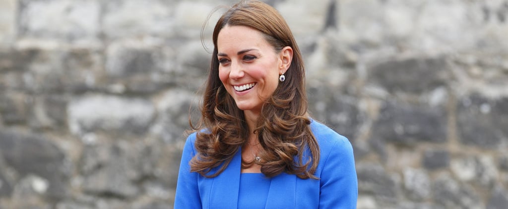 Kate Middleton Wearing Blue