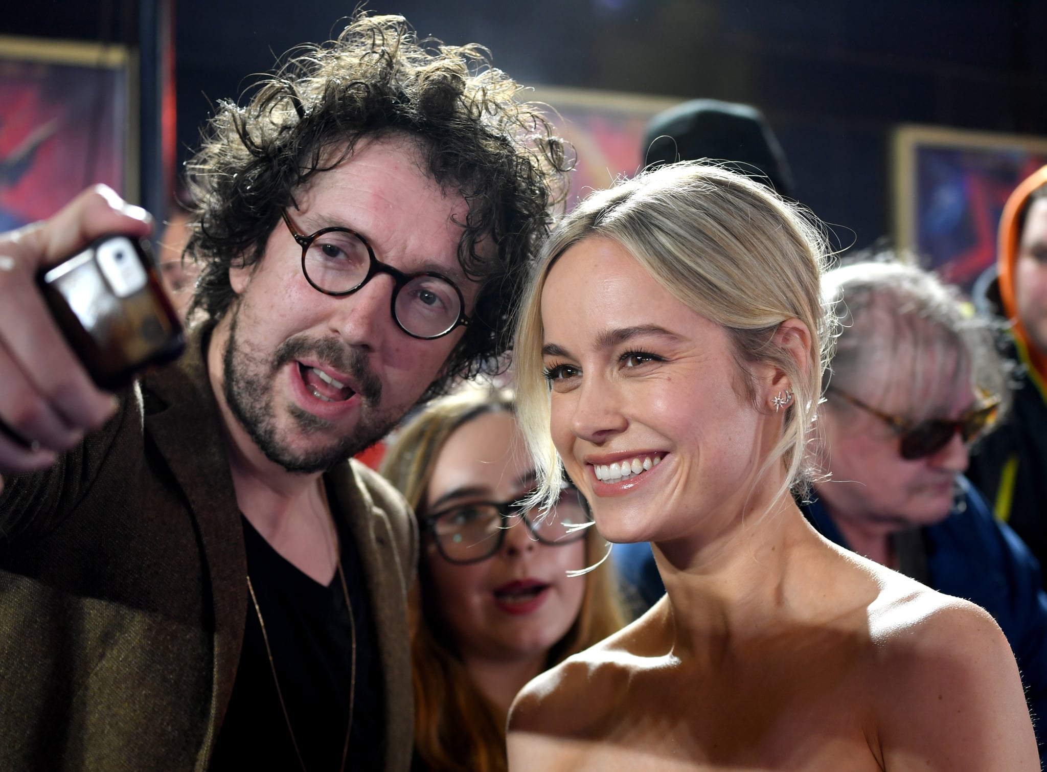 Brie Larson At Captain Marvel London Premiere February 2019 Popsugar Celebrity