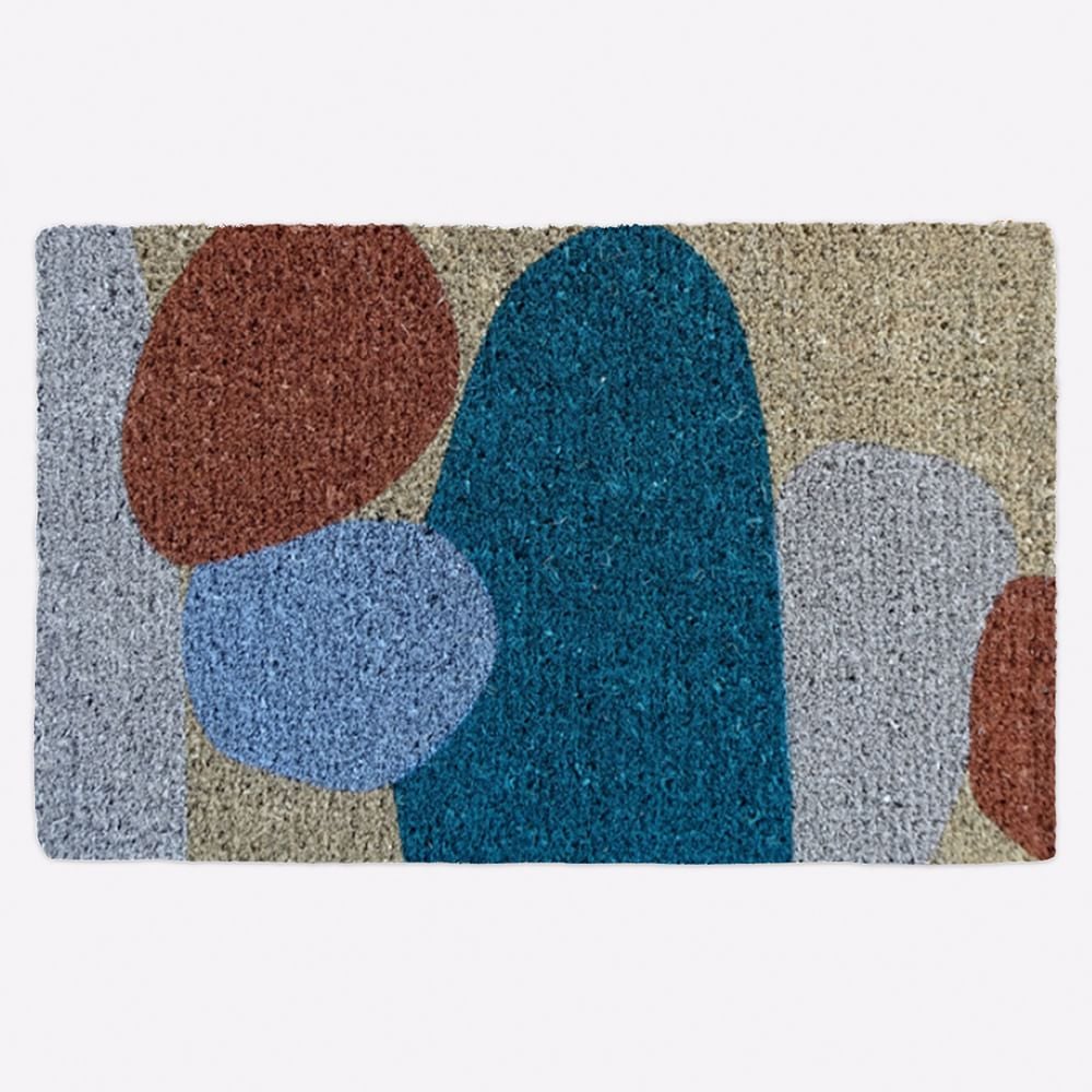 A Welcoming Welcome Mat: West Elm Pebble Doormat