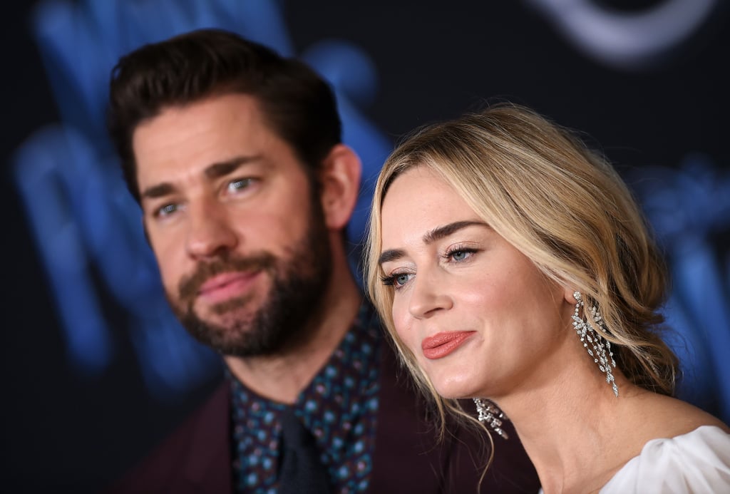 Emily Blunt and John Krasinski Mary Poppins Premiere Photos