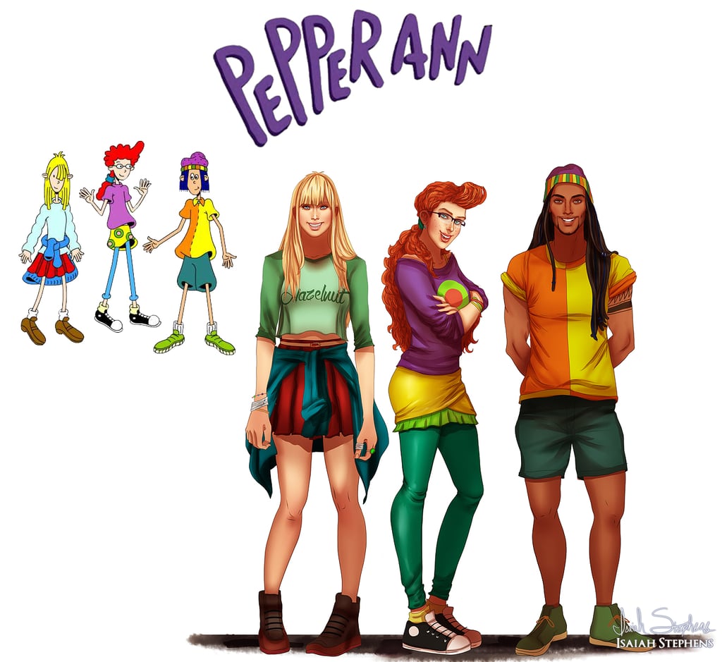 Pepper Ann 90s Cartoon Characters As Adults Fan Art Popsugar Love 2078