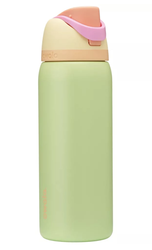 Owala 32oz FreeSip Stainless Steel Water Bottle, Lime Light ($35)
If you're going to work out, you need a water bottle, and Owala is the current favorite among PS staffers. The fun colors are part of the appeal, but what's really won our team over is the FreeSip spout, which lets you drink from a straw or a wide mouth — flexibility that's appreciated during workouts. The bottle also features a vacuum-insulated design, built to keep fluids cold for 24 hours or warm for up to 12 hours, and is leak- and spill-proof.
Editor Quote: "Beyond its aesthetics, I fell in love with the dual-function straw. What makes it so great is that you can either sip through the built-in straw (ideal for avoiding spills when it's full) or swig from the spout opening when you need a lot more water at once (perfect for those intense Sculpt classes) . . . Plus, it holds enough water for all my workouts (runs, lifting sessions, and the occasional OrangeTheory class), fits perfectly in the treadmill's water bottle spot and my car's cup holder, and has the prettiest colorblock design. It's been my go-to emotional support water bottle for the past six months. Trust me, you won't regret buying it." — Marisa Petrarca, contributing editor