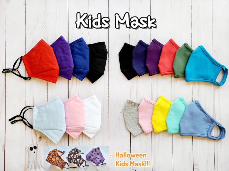 Multicolored Options: Face Mask For Kids