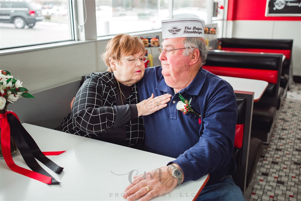 Photo Shoot of Couple Married For 55 Years