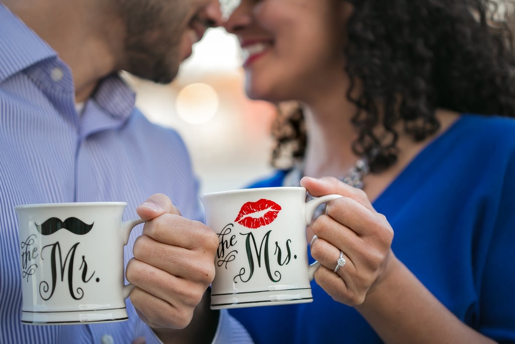 Glamorous City Engagement Shoot