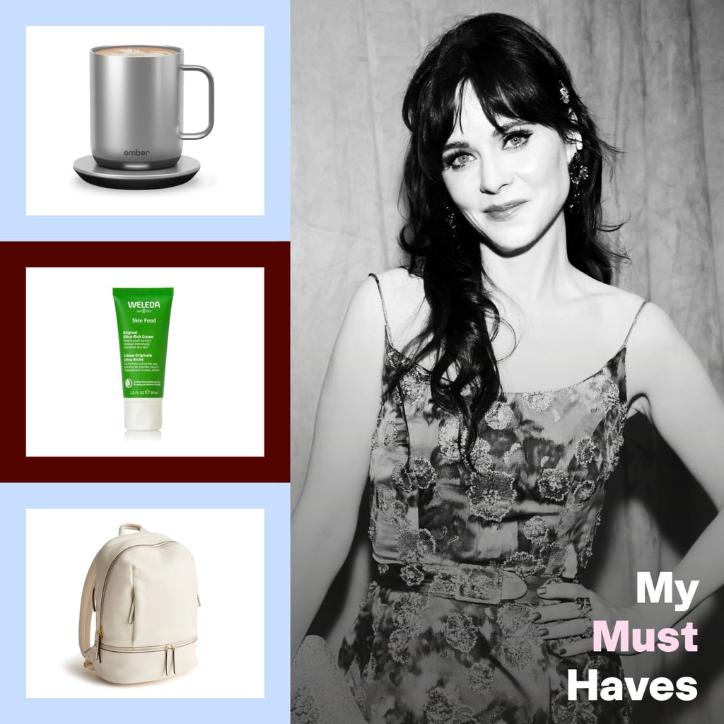 Zooey Deschanel's Must Haves: From a Leather Backpack to a Smart Coffee Mug
