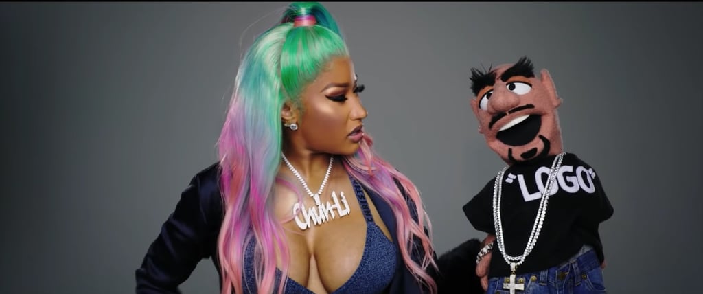 Nicki Minaj S Hair In Barbie Dreams Popsugar Beauty