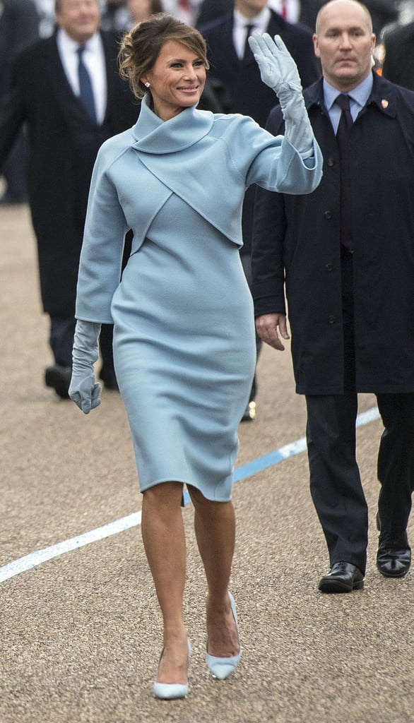 Melania in Ralph Lauren Collection, January