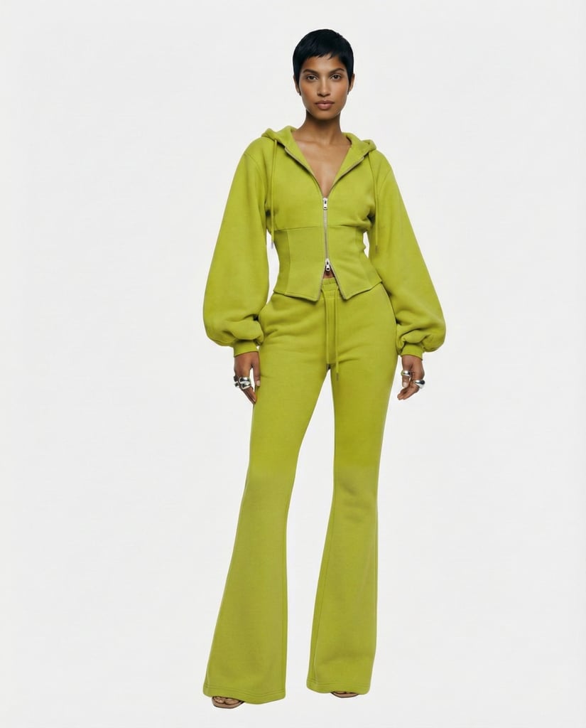 Hanifa Courtni Flare Sweatpants