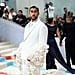 Bad Bunny Won the Met Gala Red Carpet in a Cutout Suit With a 26-Foot Train