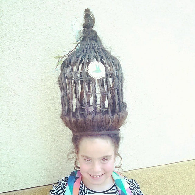 Crazy Hair Day Ideas Your Kids Will Love For School Popsugar Family