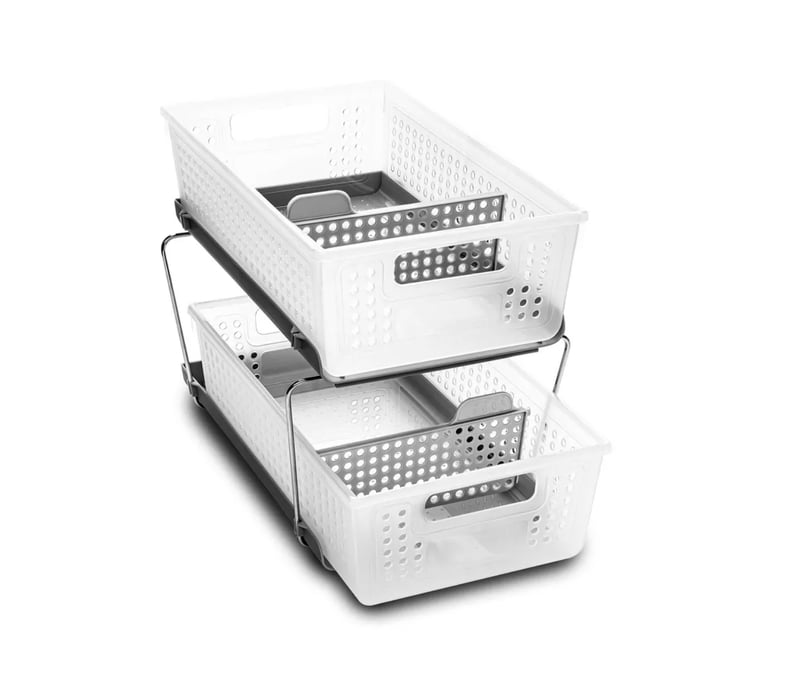 Small 4 x 4 x 2 Plastic Organizer Tray Clear - Brightroom™