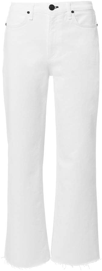 Rag & Bone Justine Wide Leg White Jeans