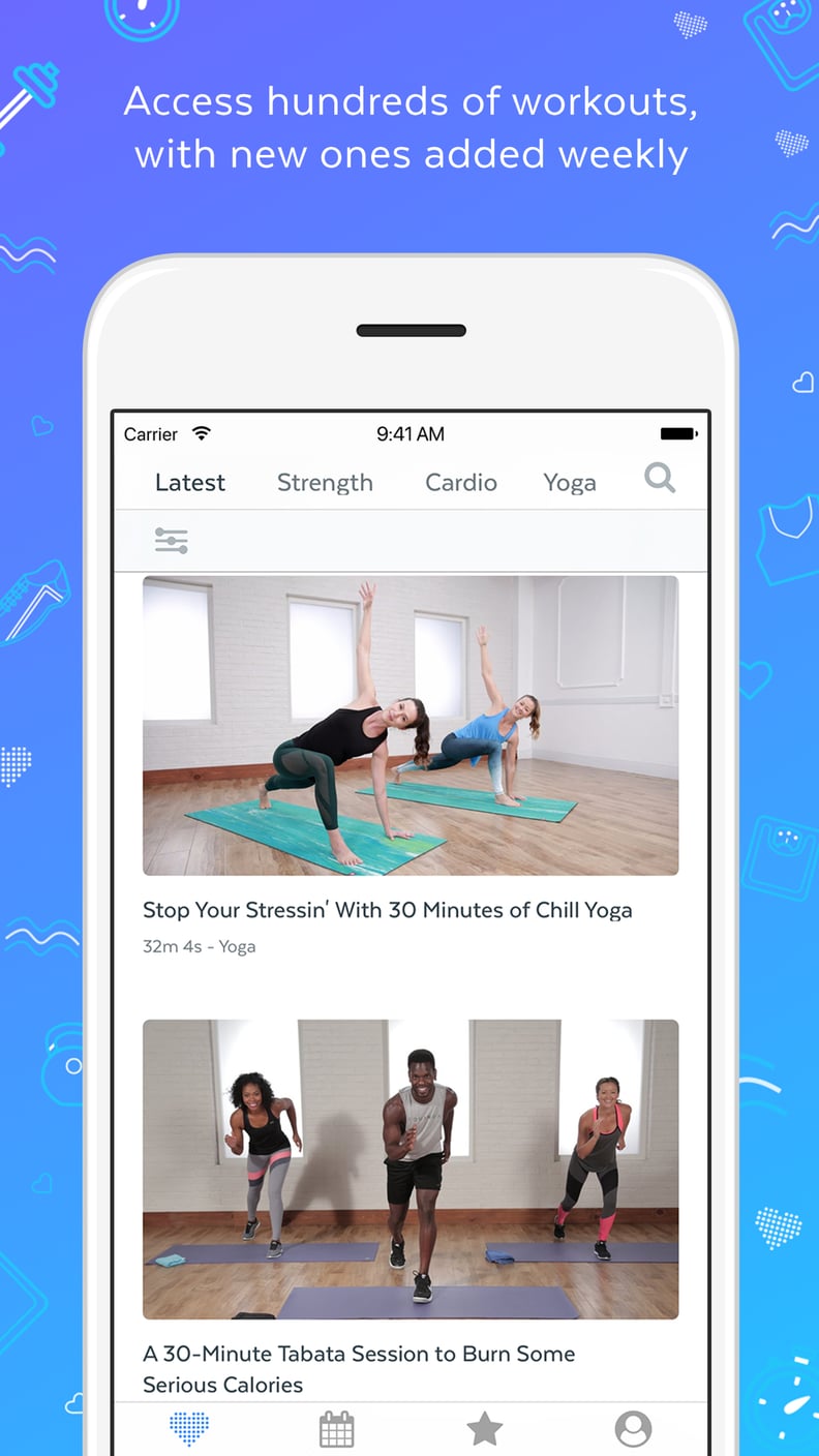 Hundreds of Workouts At Your Fingertips