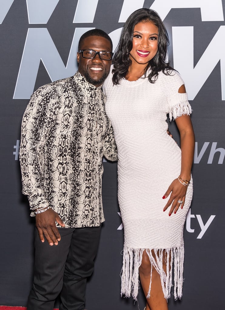 Kevin Hart and Eniko Parrish at What Now? Premiere in NYC