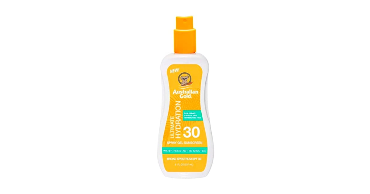 Sunscreen Australian Gold SPF 30 Ultimate Hydration Spray Gel