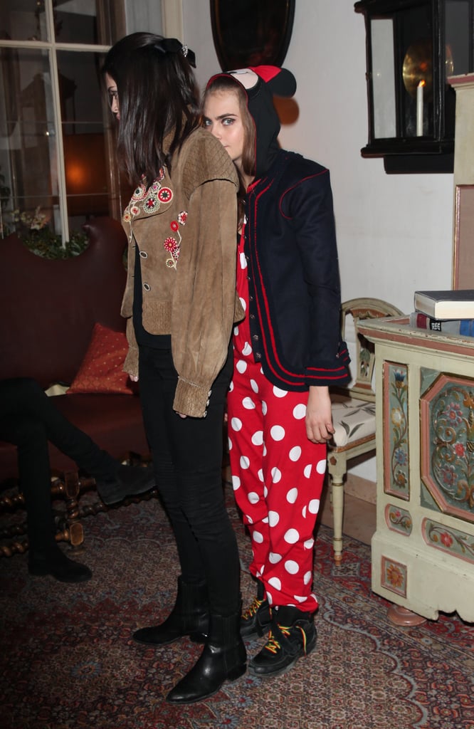 Kendall and Cara Cuddling