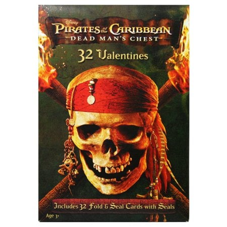 Pirates of the Caribbean Valentines Cards