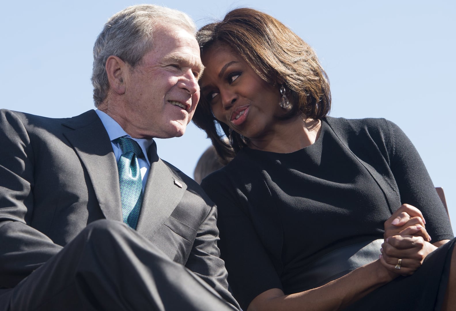 Are Michelle Obama and George W. Bush Friends? | PS Celebrity
