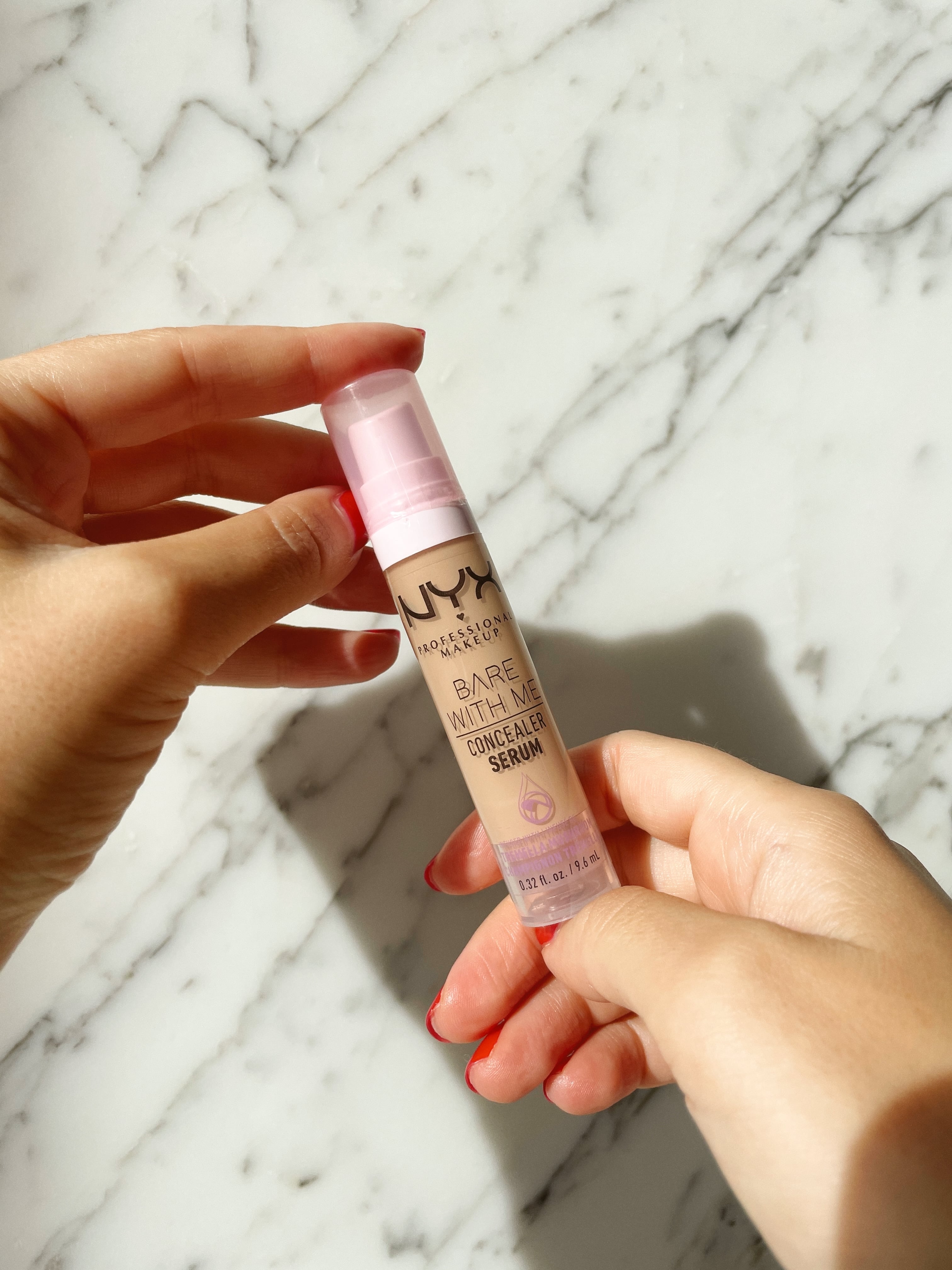 With Serum Review Bare Me | Concealer Beauty Nyx POPSUGAR