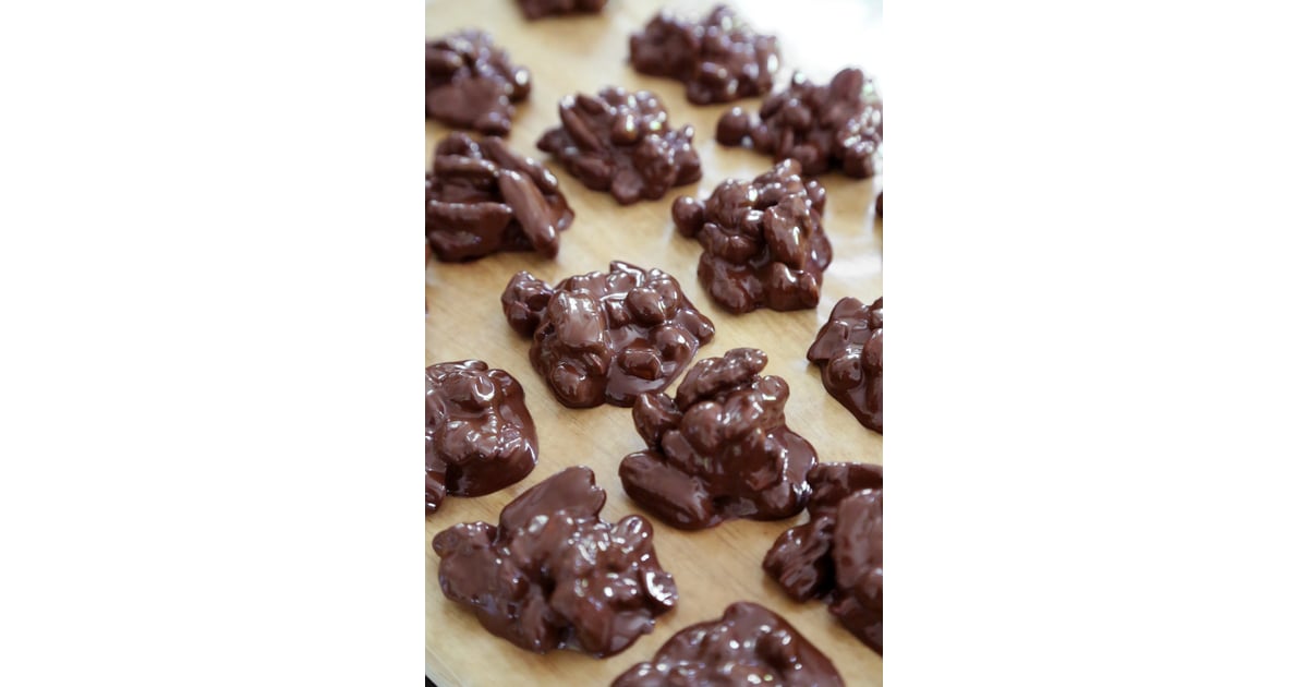 Crockpot ChocolateNut Clusters Easter SlowCooker Recipes POPSUGAR