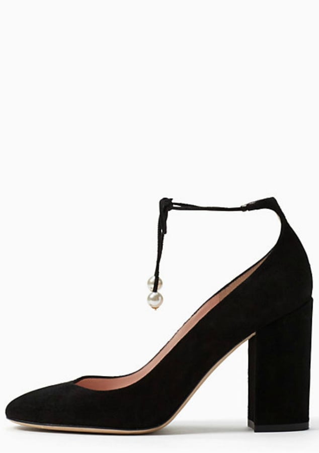 Kate Spade Gena Pearl Tie Shoes